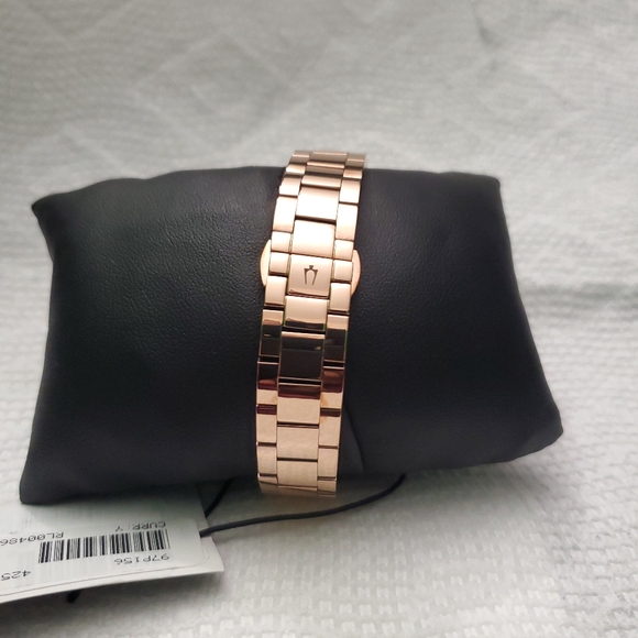 ***BRAND NEW*** Bulova Women's Quartz Diamond Accent Rose Gold-Tone Watch - Picture 14 of 14